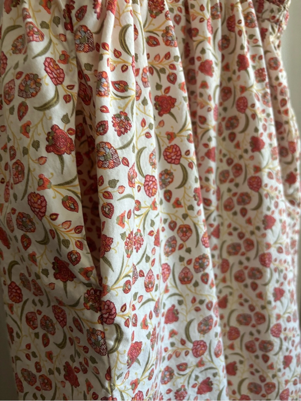 100% Cotton Old Navy XL Floral Dress - with Pockets! - Picture 6 of 7